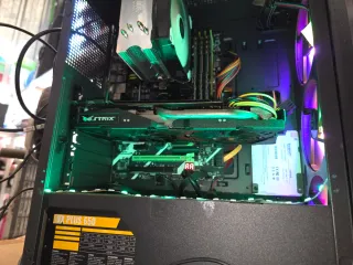 Torre Ordenador Gaming PC Negra