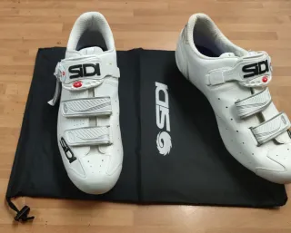 Zapatillas Sidi Blancas Ciclismo
