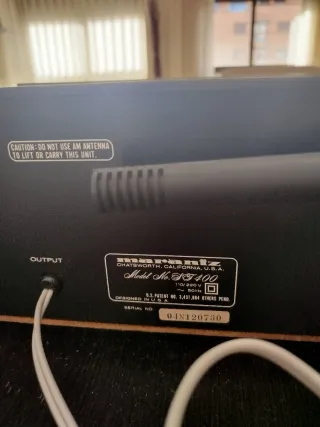 Radio Marantz ST 400 Plata