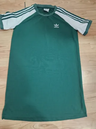 Camiseta Adidas Larga Verde