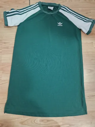 Camiseta Adidas Larga Verde