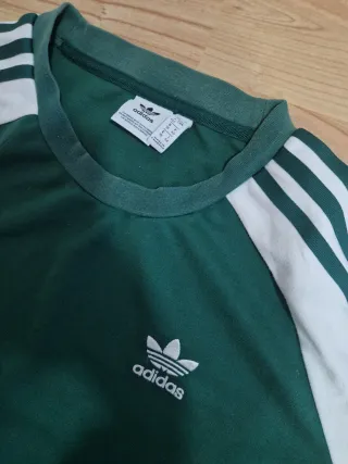 Camiseta Adidas Larga Verde