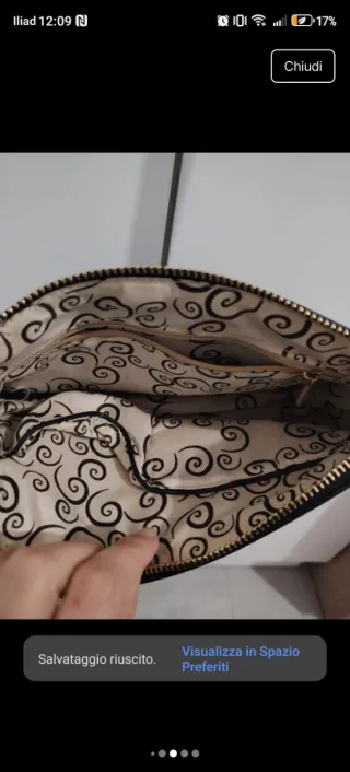 Borsa tracolla MAXFLY blu