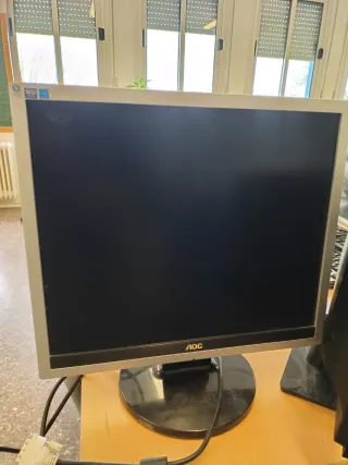 Monitor AOC Negro/Plateado