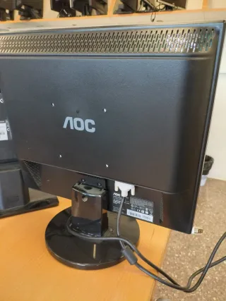 Monitor AOC Negro/Plateado