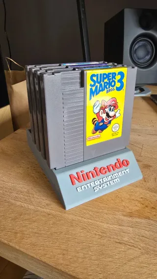 Organizador Soporte Juegos NES Nintendo
