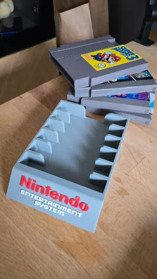 Organizador Soporte Juegos NES Nintendo