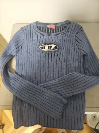 Jersey Diesel Talla Única Azul .Elastico punto fin