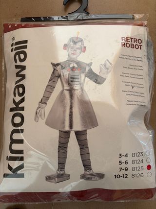 4 disfraces de robot