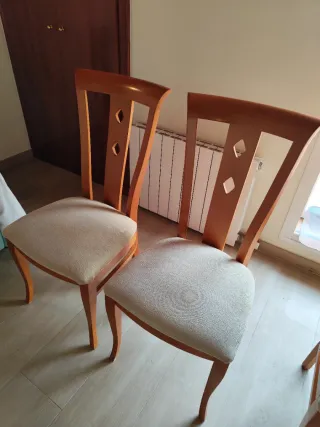 Juego de 4sillas de comedor