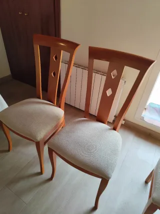 Juego de 4sillas de comedor