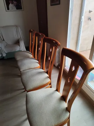 Juego de 4sillas de comedor