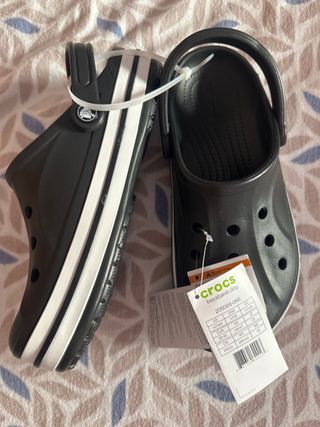 Crocs Bayaband Clog Negro Talla 39 Nuevas