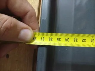 Bandeja de horno metálica gris