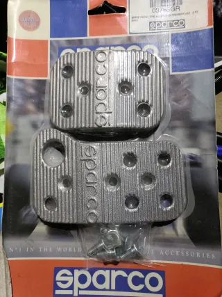 Pedales Sparco Aluminio