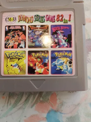 Cartucho Game Boy 82 en 1 Pokémon