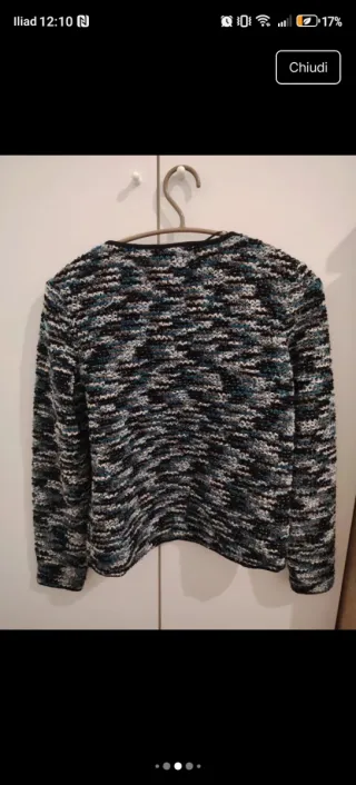 Giacchino in morbido filato taglia xs/42