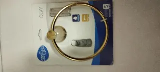 Conjunto Accesorios Baño Dorados Nuevos