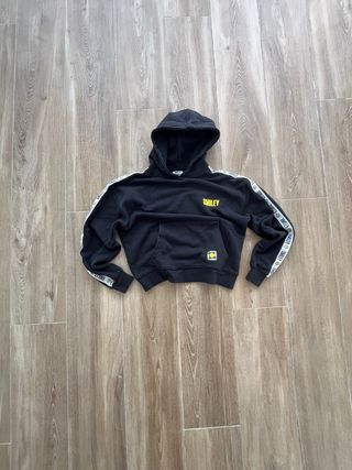 Sudadera Pull&Bear Smiley Negra