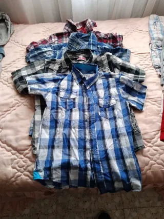 Camicie bambino a maniche corte 8-10 anni