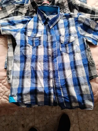 Camicie bambino a maniche corte 8-10 anni