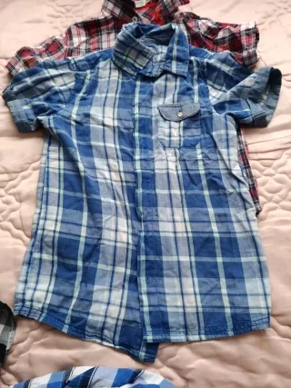 Camicie bambino a maniche corte 8-10 anni