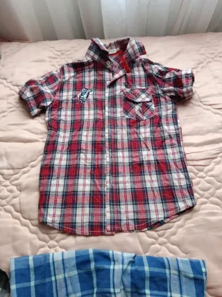 Camicie bambino a maniche corte 8-10 anni