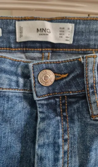 Pantalón vaquero Mango mujer Talla XXS