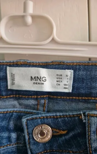 Pantalón vaquero Mango mujer Talla XXS