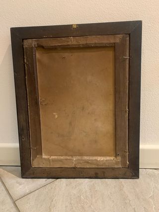 Antico Quadro Sacro Cuore di Gesù