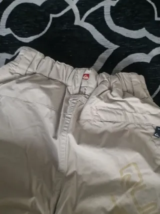 Pantalones de esquí Quiksilver Beige Talla 12