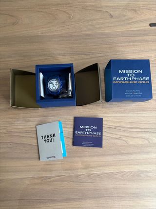 Swatch x Omega MoonSwatch Mission to Earthphase