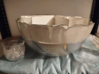 Set Ponchera y Vasos Arcoroc