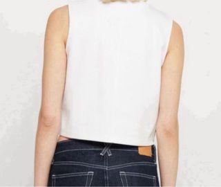 Talla M. Crop Top sin mangas CALVIN KLEIN