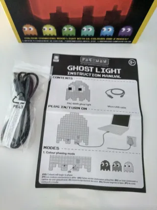 Lámpara Pac-Man Ghost Light Multicolor