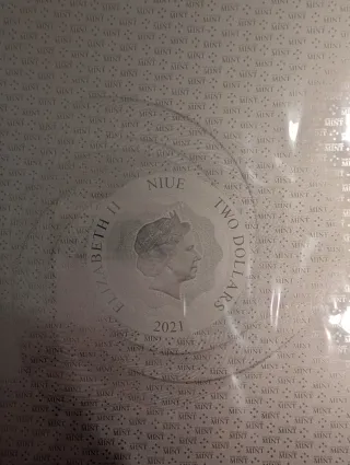 Onza Plata 35g 999 El Señor de los Anillos Mapa