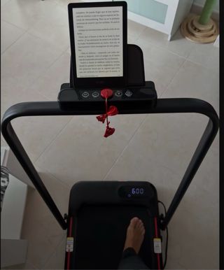 Cinta de correr plegable e inclinable