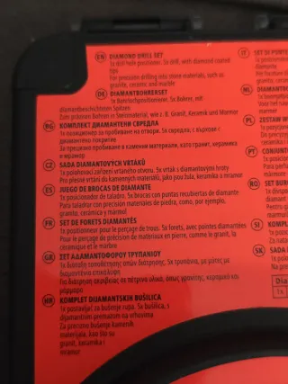 Juego de brocas diamante Werckmann