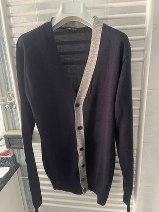 Giacca SPIGO blu e grigio taglia M(sc.32)