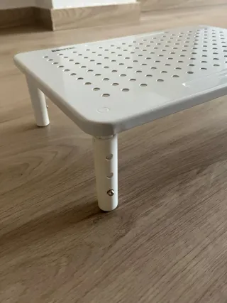 Soporte Monitor Ajustable BONTEC Blanco