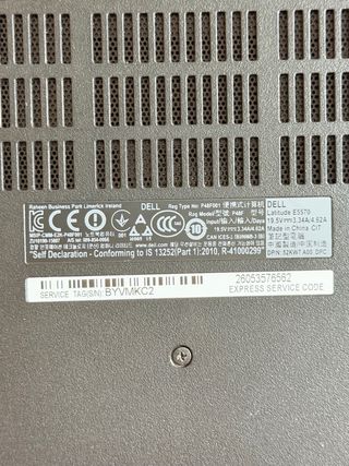 Dell Latitude E5570 “Táctil” i5 / 8Gb / 256Gb