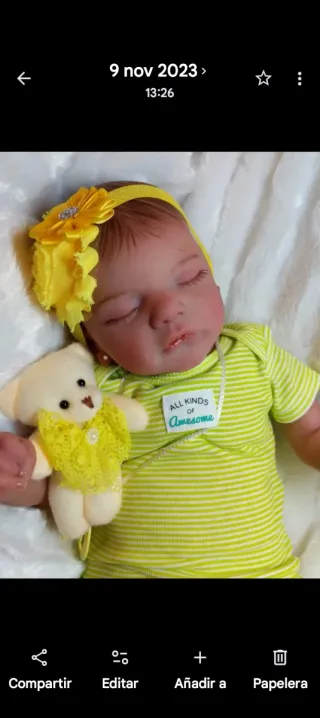 Muñeca Reborn realista