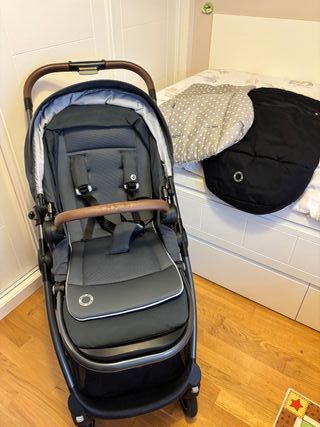 Silla de paseo + cuco y silla coche