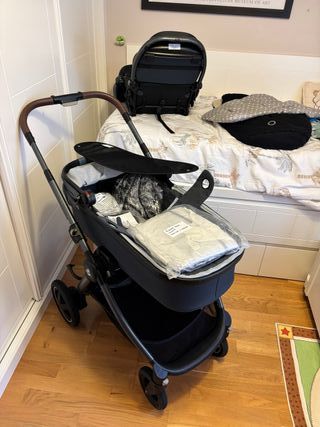 Silla de paseo + cuco y silla coche