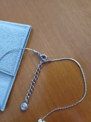 Collana Swarovski con cristallo quadrato