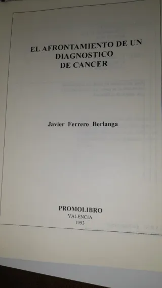 Libros sobre el Cancer