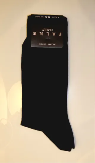 Calcetines Falke Hombre Talla 43 44 45 46 Negros