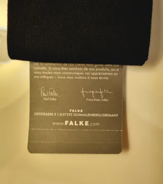 Calcetines Falke Hombre Talla 43 44 45 46 Negros