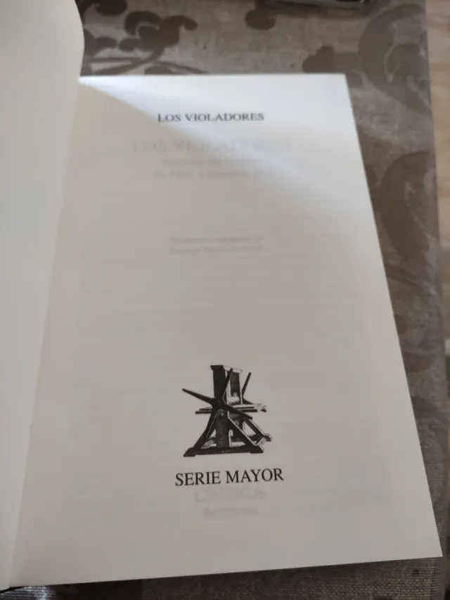 Los Violadores. Joanna Bourke.