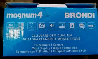 Brondi Magnum 4 Cellulare GSM Dual SIM